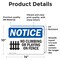 Signmission Safety Culture Sign, 14 in Width, Vinyl Decal, Rectangle OS-2PACK-NS-D-1014-L-14452 - alternate 6